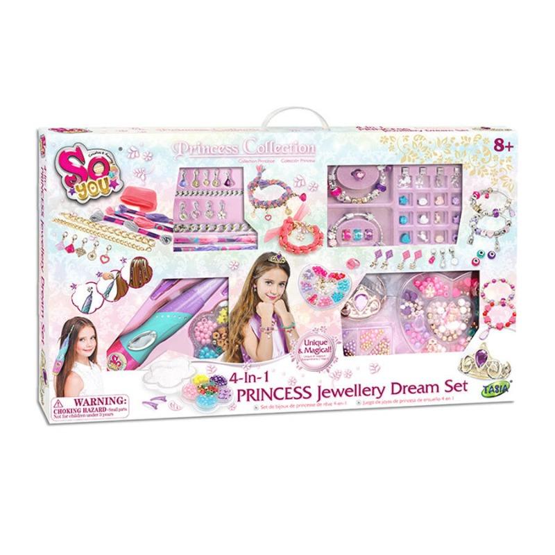 Tasia 4 in 1 Princess Jewellery Dream set