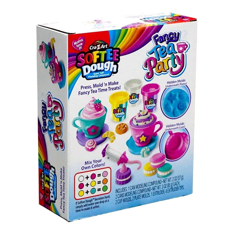 Cra-Z-Art Softee Dough Fancy Tea Party Modeling Compounds