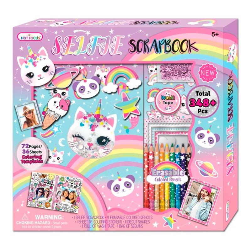 هوت فوكس - مجموعة دفتر قصاصات سيلفي كاتيكورن