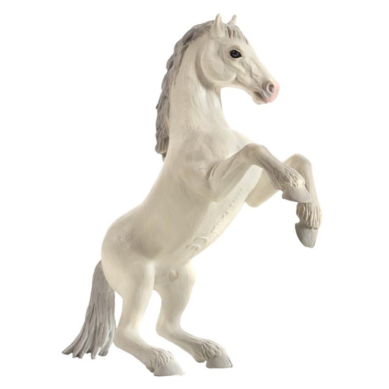 Mojo Mustang Rearing - White