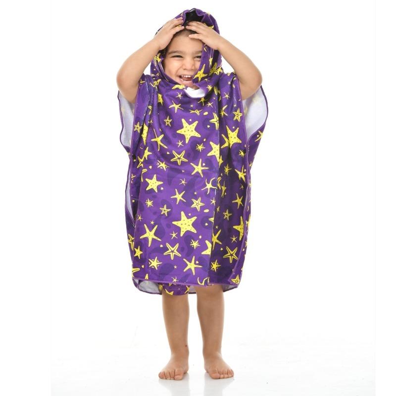 سيشل - رداء منشفة ستارز بنفسجي