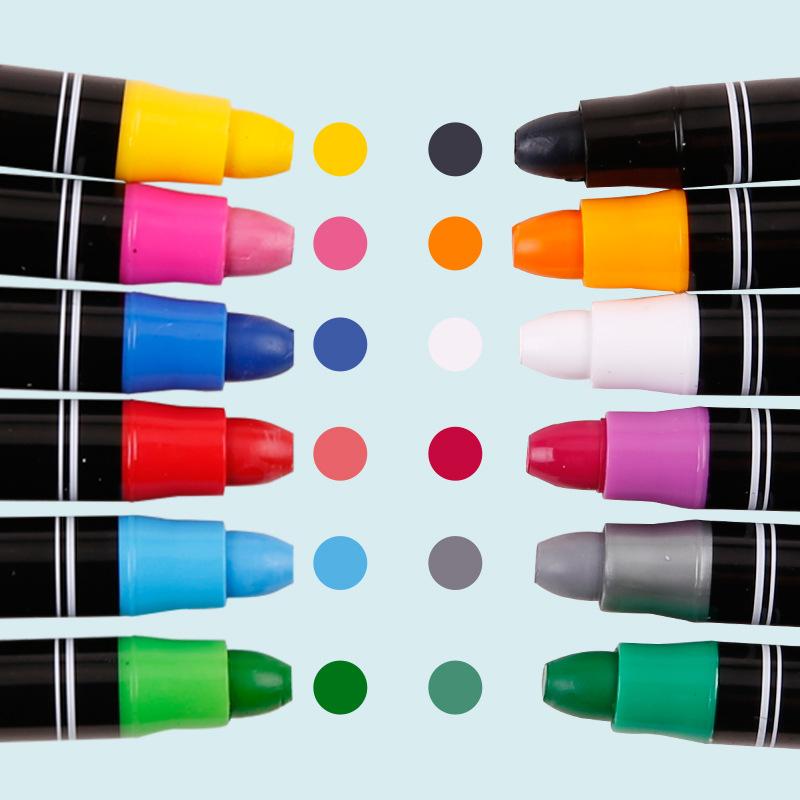 موبي - أقلام تلوين قابلة للغسل - 24 لون