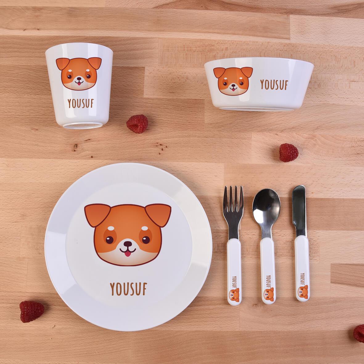 عيون جرو - مجموعة ملاعق شخصية