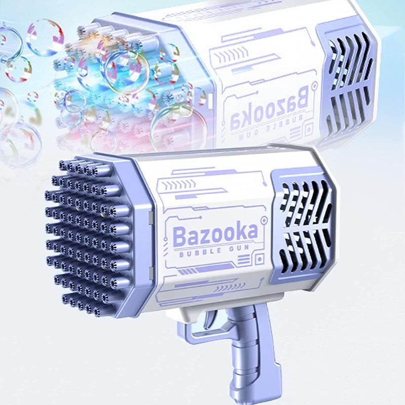 Bubble Gun With 69 Hole - Purple