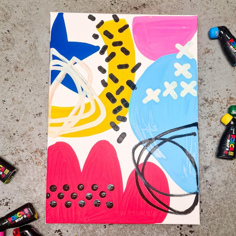 يوني بوسكا - مجموعة التلوين المائية 8 أقلام