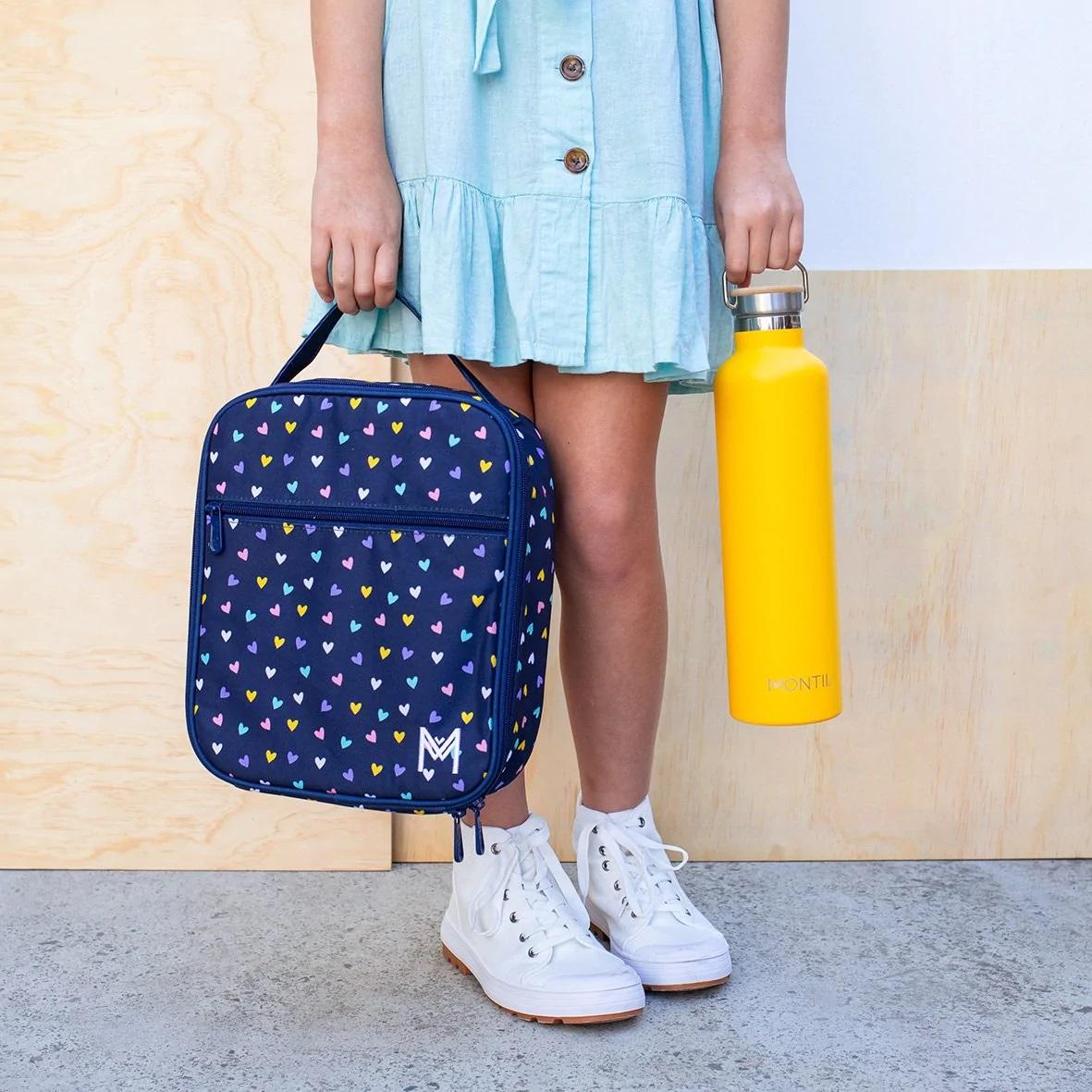 مونتيكو - مطارة مياه حافظة للحرارة لون أصفر 1000 مل