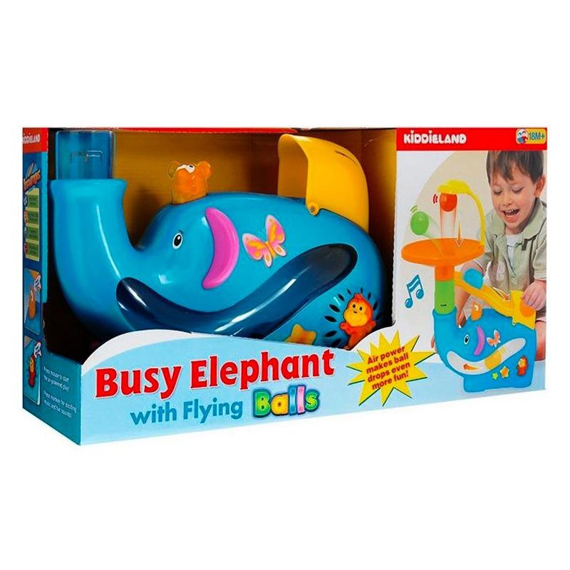 Kiddieland Busy Elephant With Flying Balls