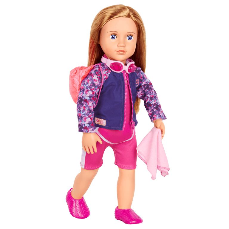 Our Generation Posable Swimmer Doll Maya