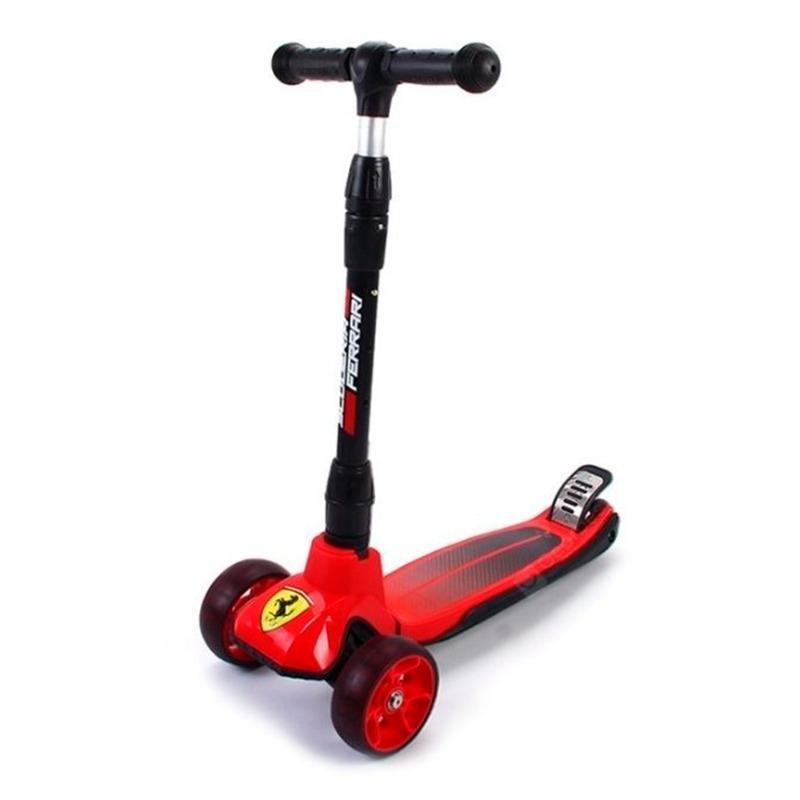 Ferrari - Twist Scooter 3 Wheels Folding Red