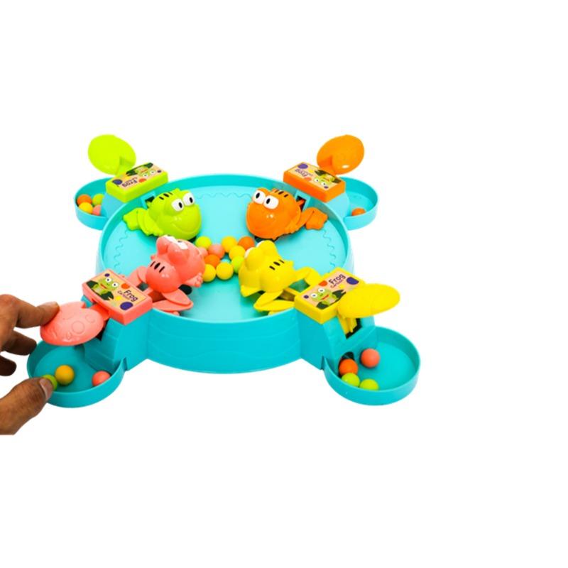 Hungry Frog Game - 4 Player Blue