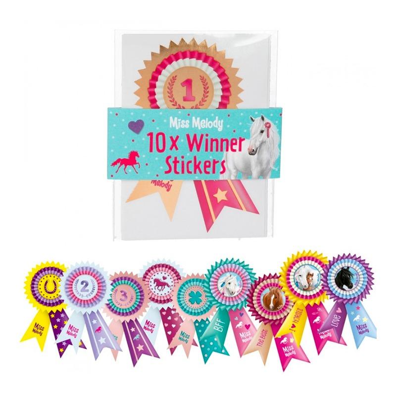 Top Model Miss Melody Winner Stickers