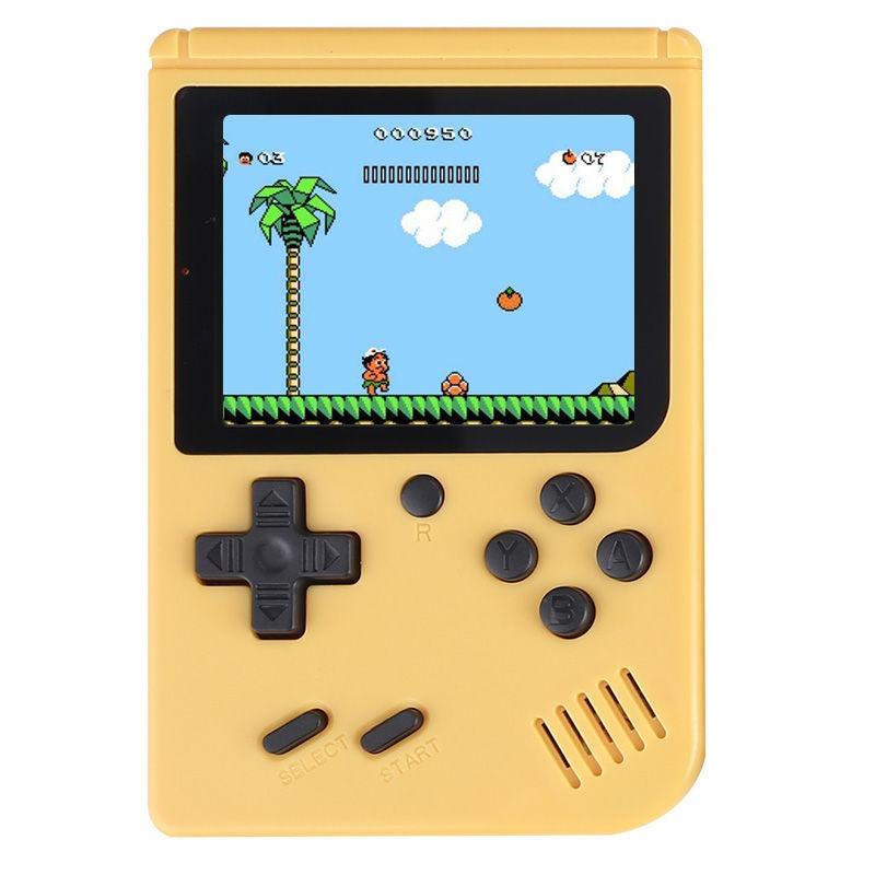 جهاز ألعاب 400 في 1 بشاشة 2.8 إنش - أصفر