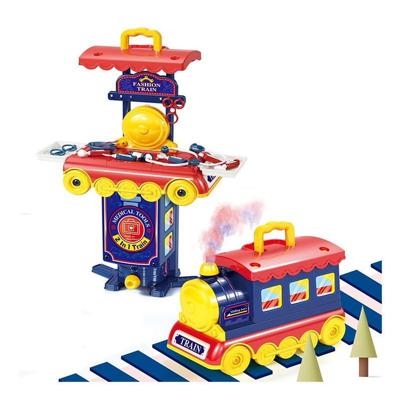قطار مجموعة الأدوات الطبية - 52 قطعة