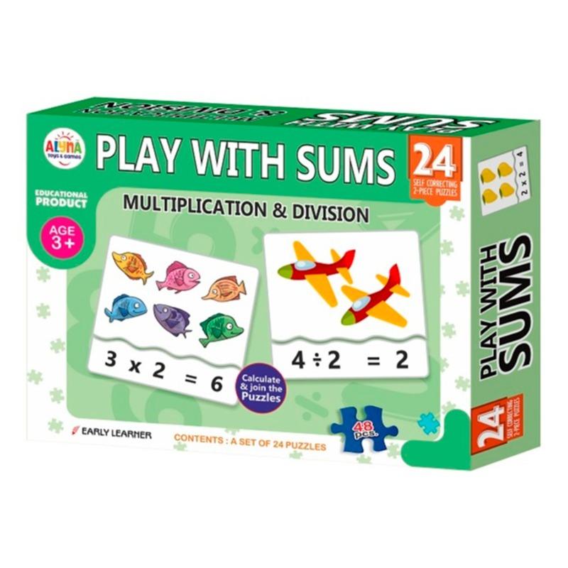 Ankit Play With Sums Puzzle -48 Pcs