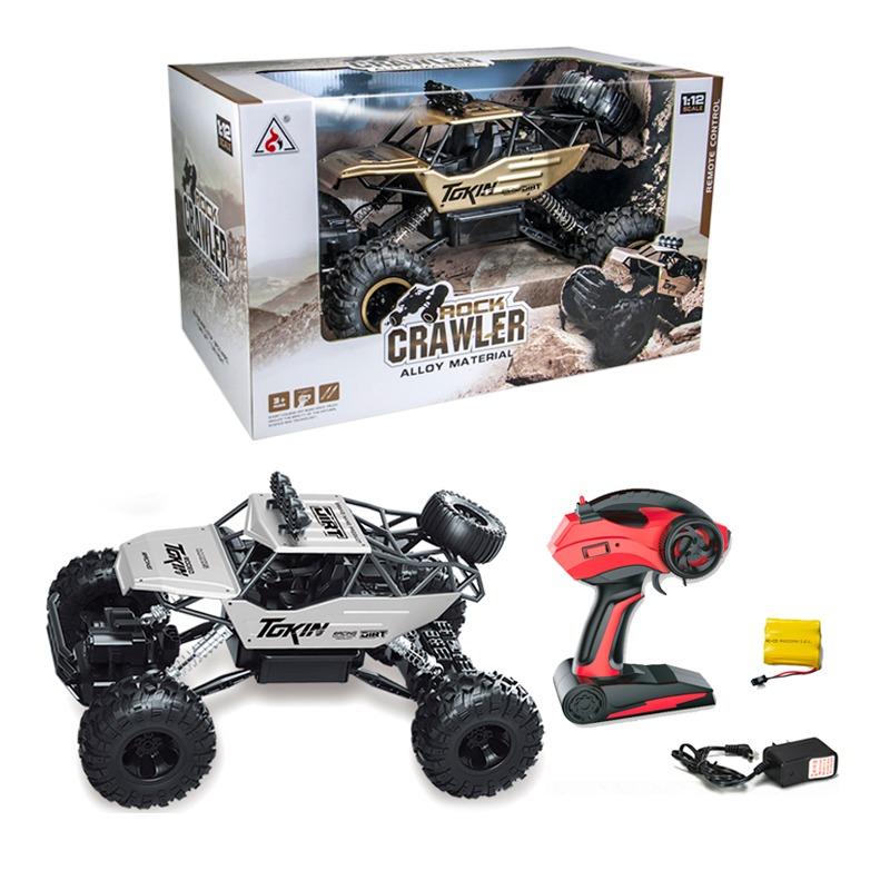 1:12 Rock Crawler Alloy Metl Rc Car - Multicolor