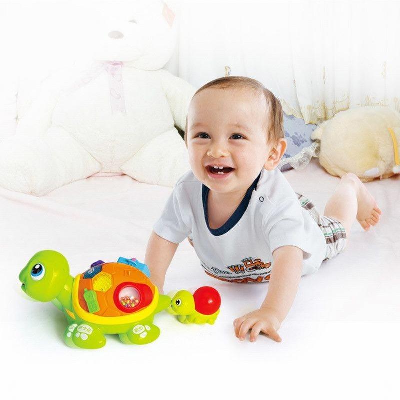 هولا - مجموعة السلحفاة التفاعلية مع الأصوات والاضواء