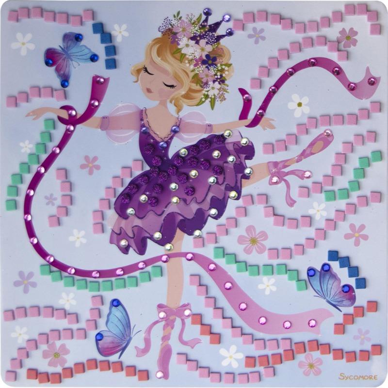 Sycomore Stick & Fun Large 5 Mosaics Ballerina Princess