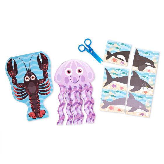 Melissa and Doug Sea Life Scissor Skills Activity Pad