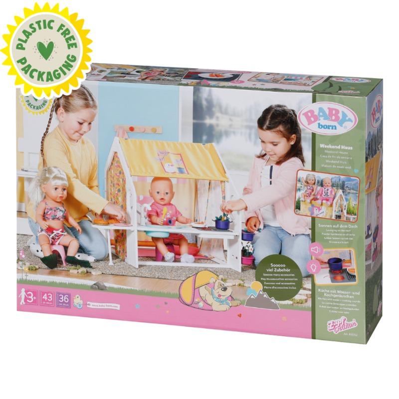 بيبي بورن - منزل الدمى مع الملحقات