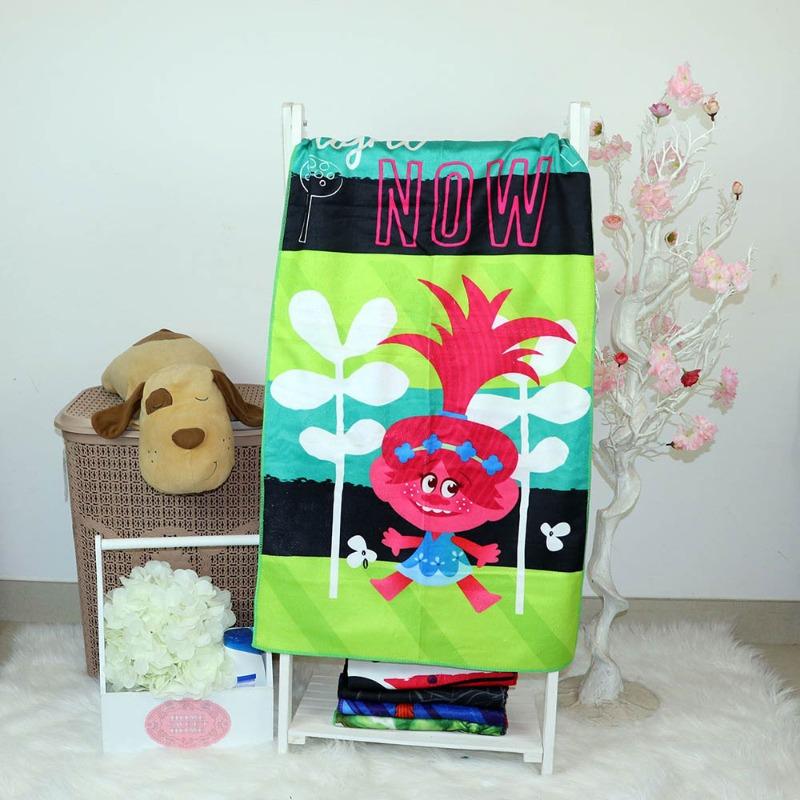 Trolls Microfiber Beach Towel 55 x 110 cm