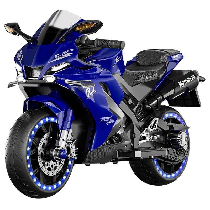 فيرست ستيب دراجة ركوب كهربائية للأطفال R1 زرقاء