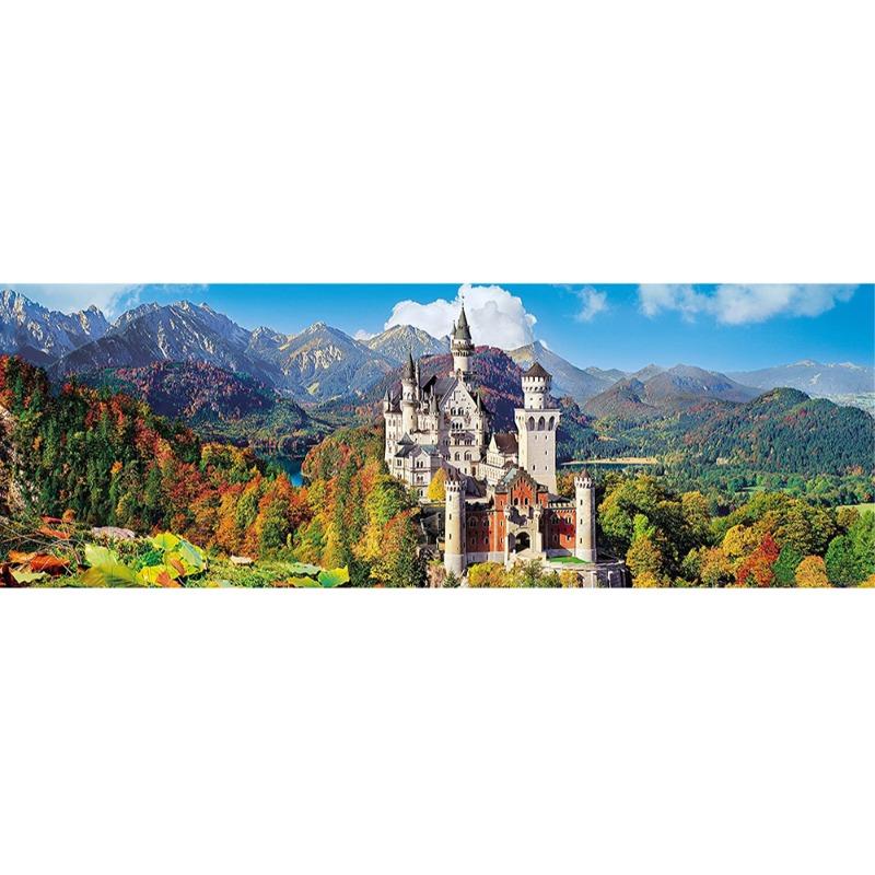 Clementoni Panorama Puzzle Neuschwanstein - 1000 Piece