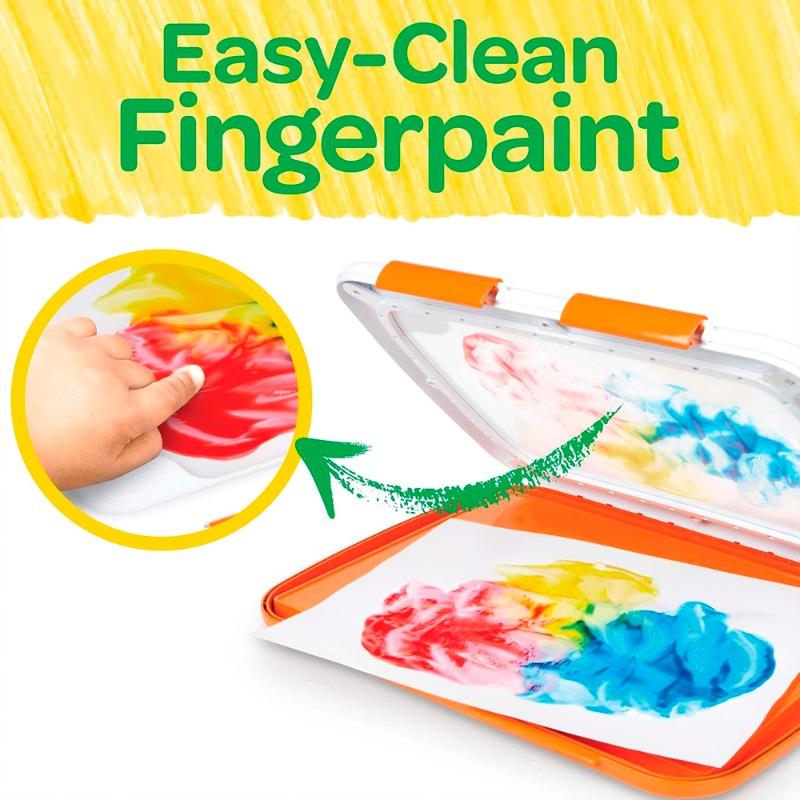 Crayola Easy Clean Finger Paint Station