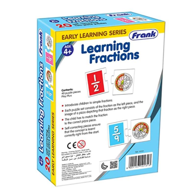 Frank Learning Fractions