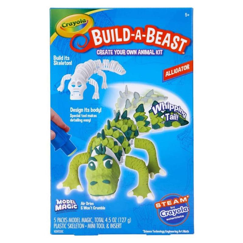 كرايولا - بناء نموذج سحري للوحش - أدوات يدوية