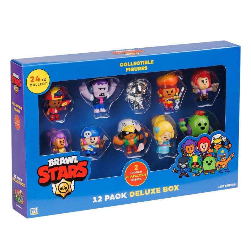 Brawl Stars Figures 12 Pack Deluxe Box