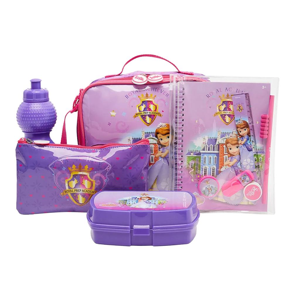 ديزني - المجموعة المدرسية بتصميم صوفيا ذا فيرست 6 في 1
