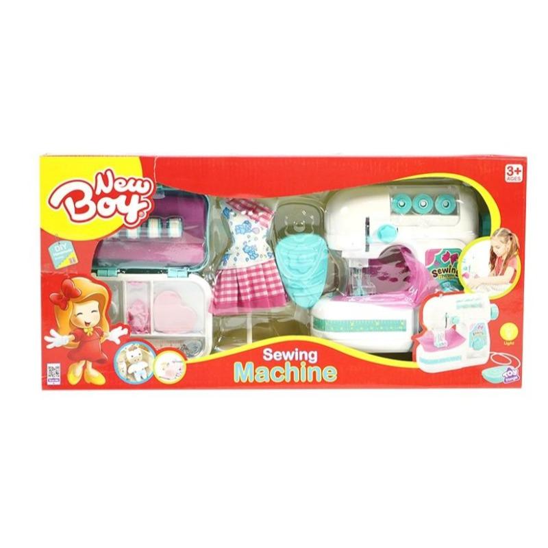 نيو بوي - مجموعة لعبة ماكينة الخياطة 21 قطعة