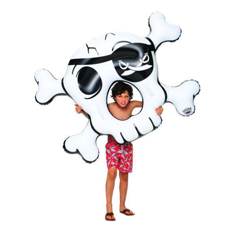 BigMouth Inflatable Skull And Crossbones Pool Float
