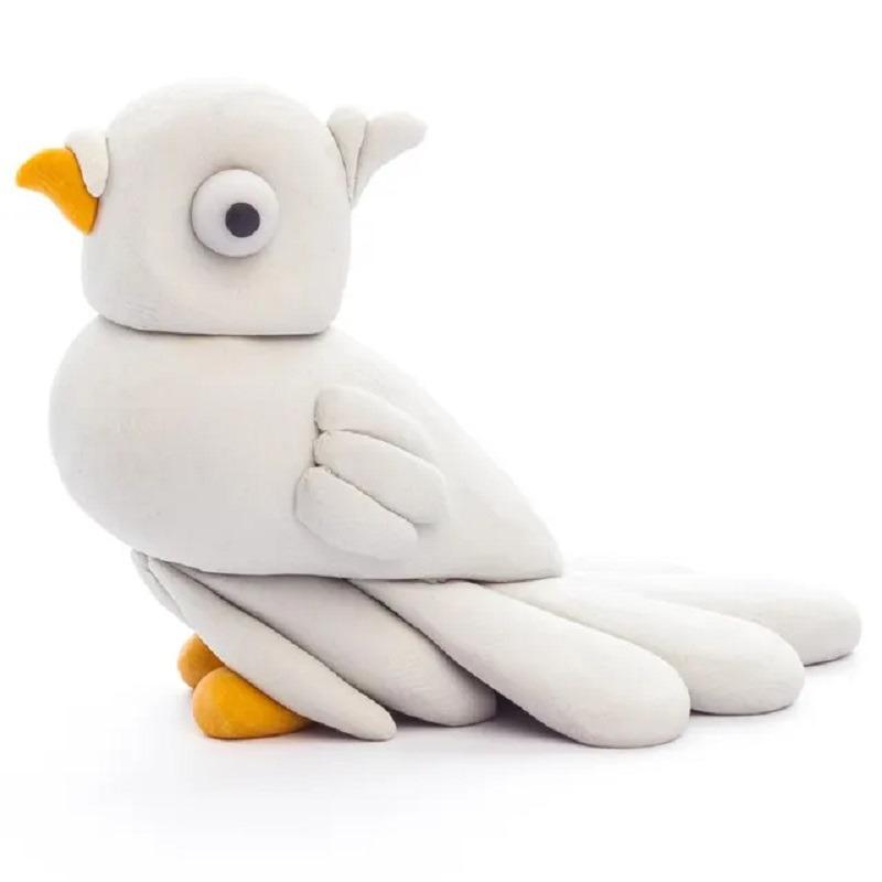 Hey Clay DIY Dove Plastic Modelling Air Dry Clay Kit - 3pcs