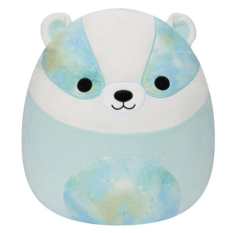 Squishmallow 20in Banks The Blue Badger Soft Toy