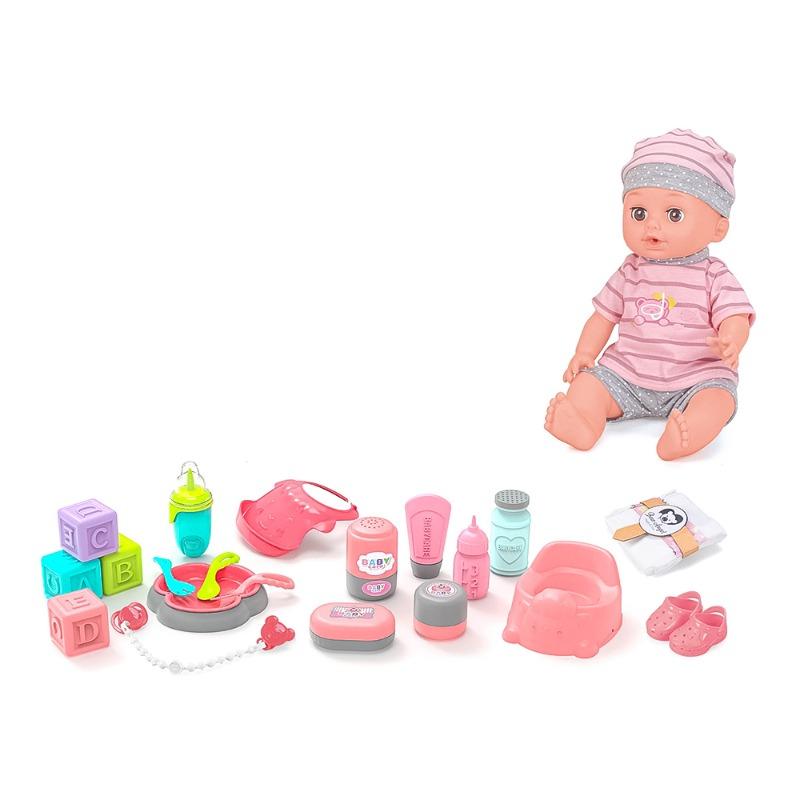 فيدورا - مجموعة لعب الدمية ذات الشعر الطويل مع الملحقات