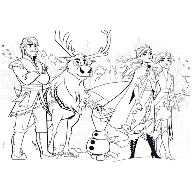 Disney Frozen2 - Maxi Puzzle Double Face
