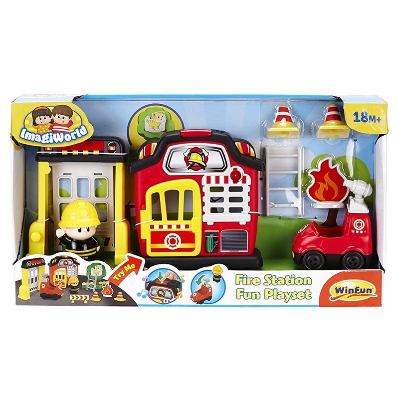 Winfun Fire Station Fun Playset