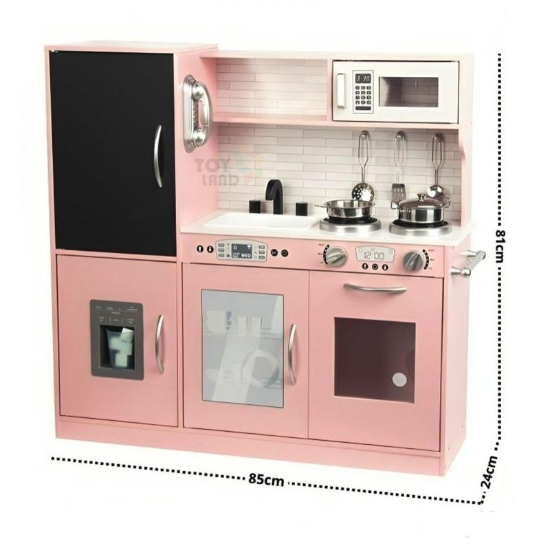 Kidland Sweet Girls Wooden Kitchen Playset