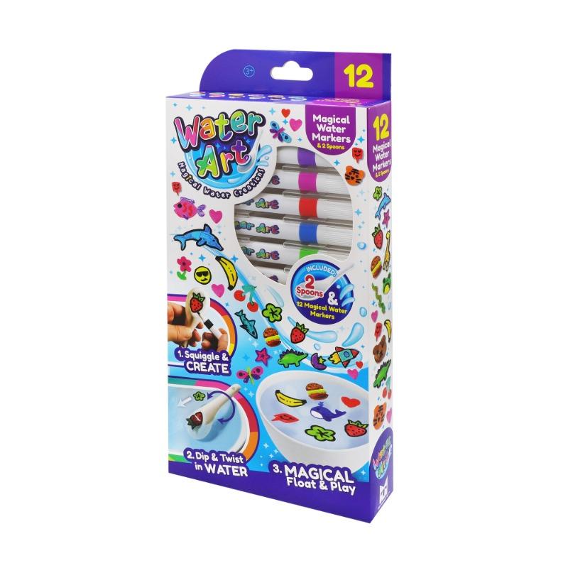 Watercolor Art Markers and Spatula - 12pcs