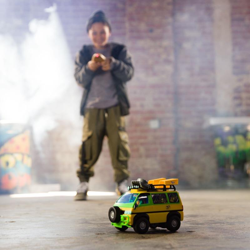 Teenage Mutant Ninja Turtles Pizza Shooting Cart with RC