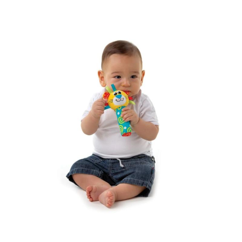 Playgro Jungle Squeaker Lion - Assorted