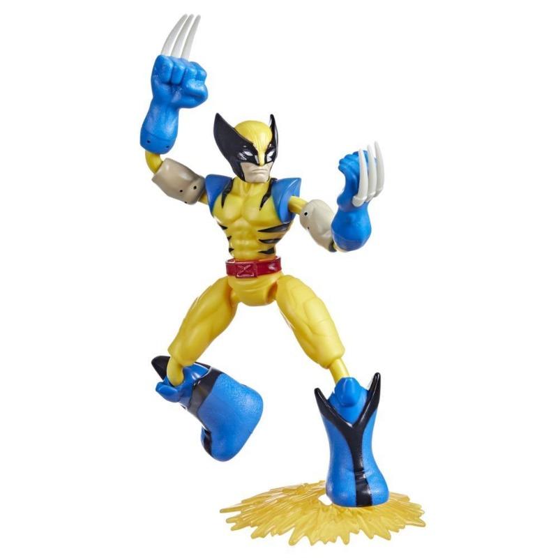 Marvel Bend And Flex Wolverine Fire Mission