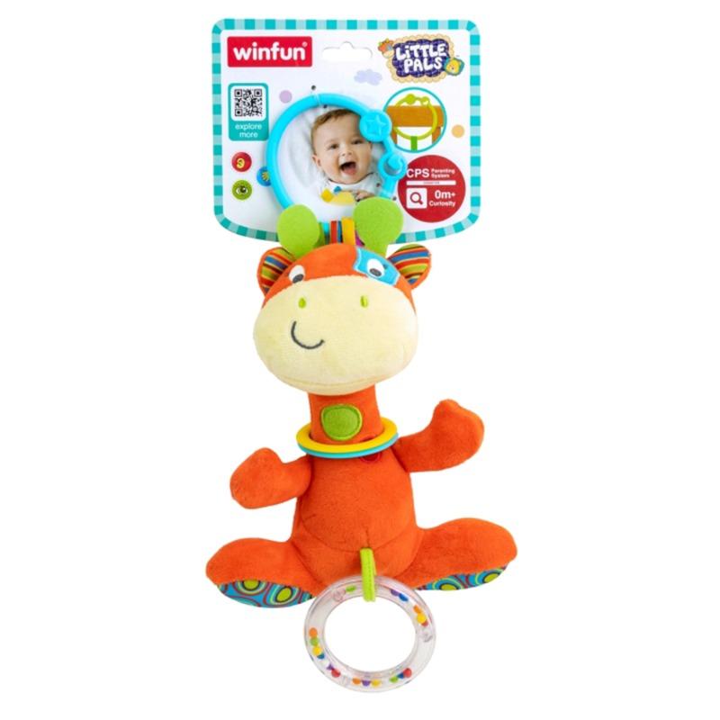 Patch the Giraffe Rattle with Rings
