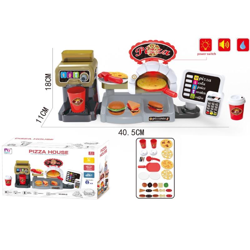 Coffee Machine Set With Lights Sounds And Water - Big