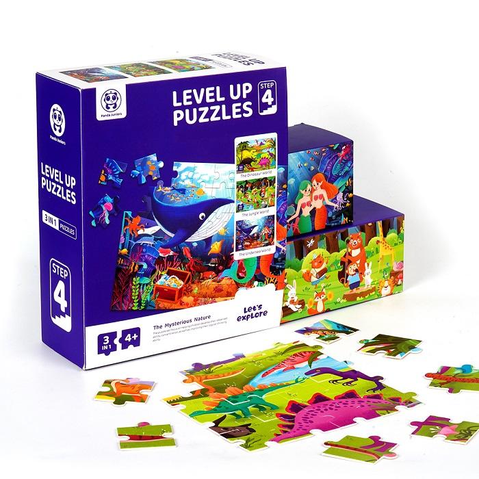 Level Up Puzzles Step 4 - The Mysterious Nature 3 In 1