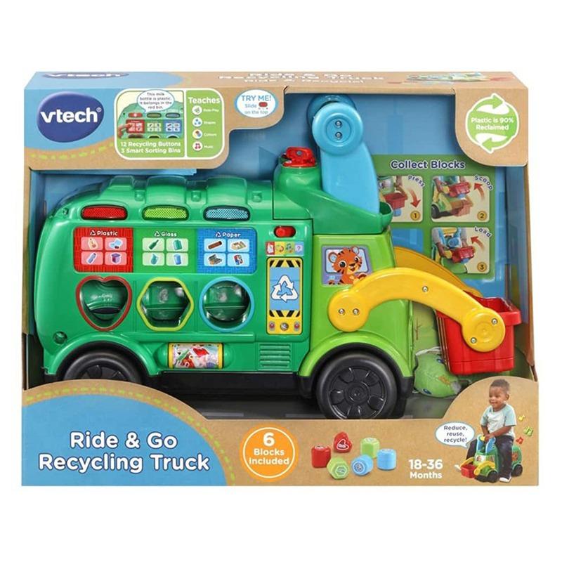 Vtech Ride And Go Recycling Truck