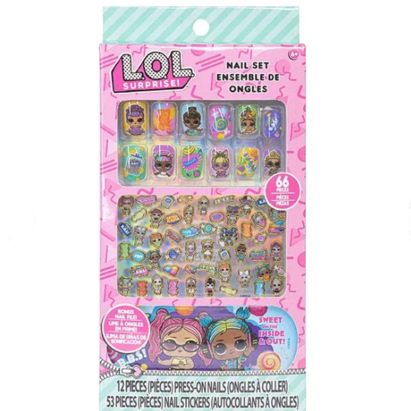 LOL Surprise Nail and Body Art Sticker Set