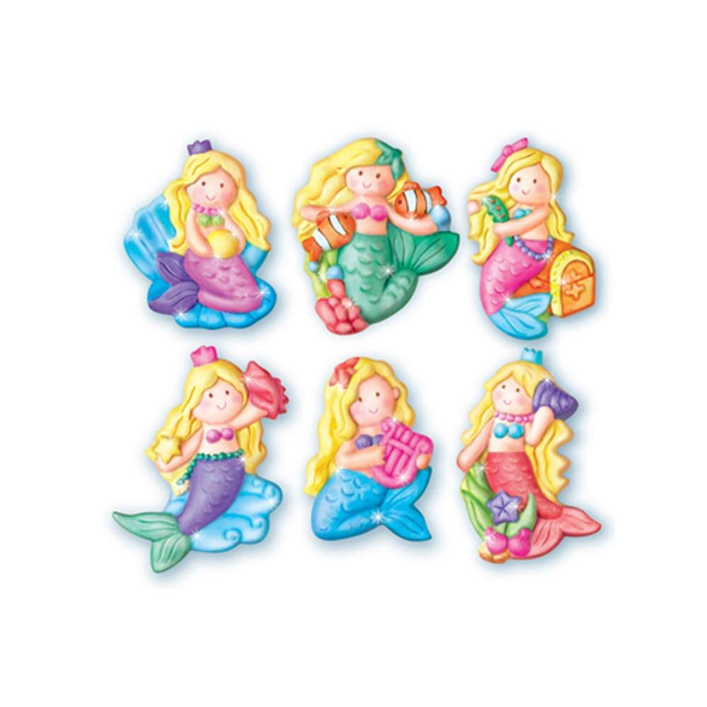 Mould And Paint Glitter Mermaid