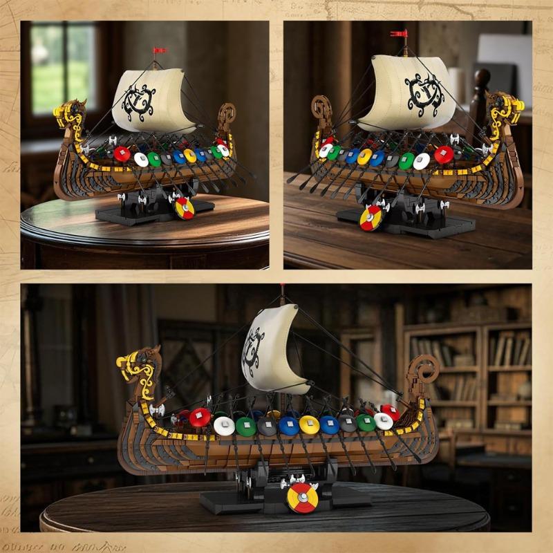 ريوبريكس سفينة الفايكنج الحربية – 2547 قطعة